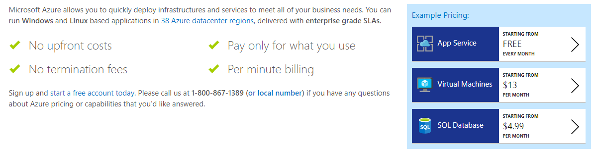 Azure or AWS
