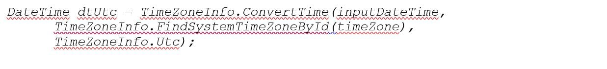 DateTime Conversion with Daylight Saving Time 3