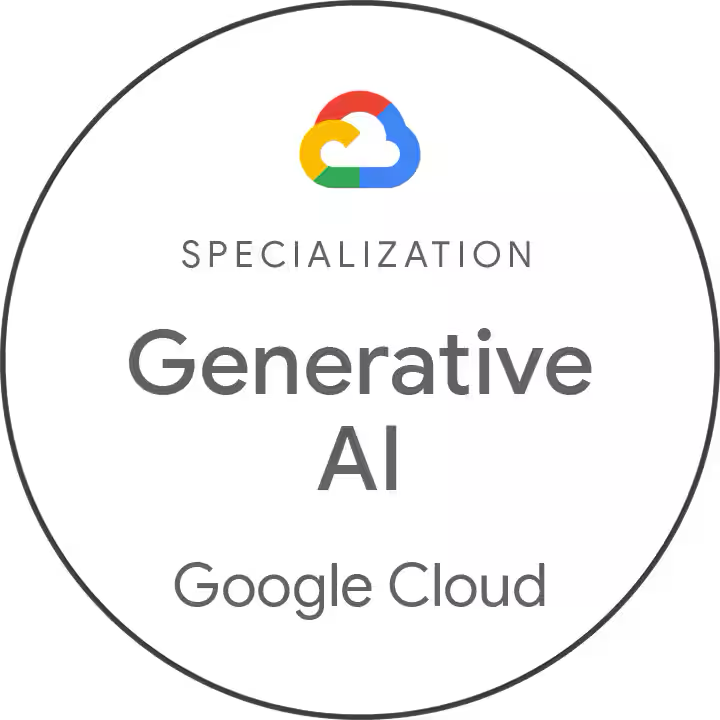 Specialization GenAI Google Cloud