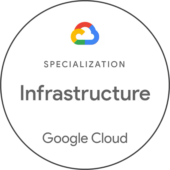 Infrastructure Specialization Google Cloud