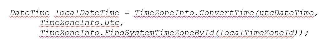DateTime Conversion with Daylight Saving Time 2
